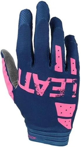Vista 5 de Leatt Guantes Moto 1.5 GripR Adulto (Morado - S)