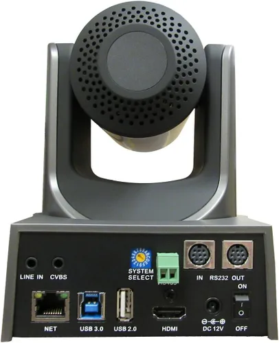 Vista 3 de PTZOptics 20x-USB Gen2 Full HD Broadcast y conferencia Cámara PTZ interior (gris)