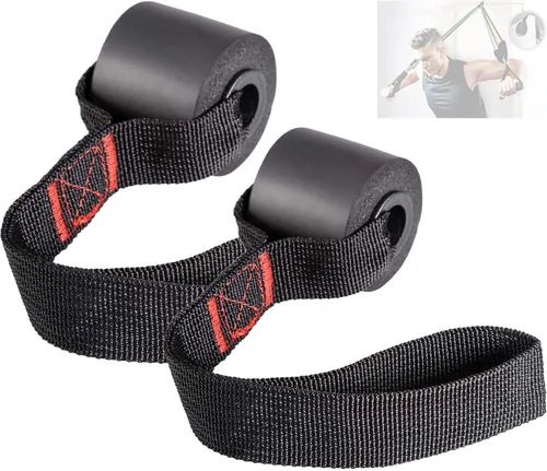 Vista 11 de Bandas de resistencia para anclaje de puerta, anclaje seguro para puerta, anclaje de puerta resistente para bandas de resistencia, anclaje de jamba