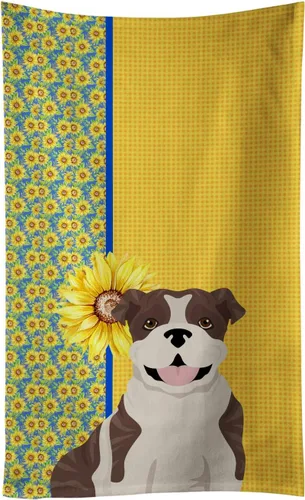 Vista 59 de Caroline's Treasures WDK5313KTWL - Toalla de cocina con diseño de girasoles de verano, color negro y tostado, Airedale Terrier, toalla de mano
