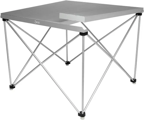 Vista 5 de 3Pod Elevador de disparo portátil de 4 x 4 pies, elevador de construcción de aluminio de capacidad de 450 libras, elevador de disparo compacto