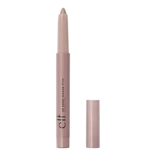 Vista 6 de e.l.f. No Budge Shadow Stick, sombra de ojos en barra crema de larga duración para alto pigmento, color metálico, vegano y libre de crueldad