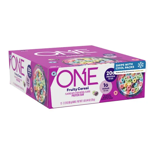 Vista 12 de ONE Barras de proteínas, Smores, sin gluten, con 0.71 onzas de proteína y 0.04 onzas de azúcar, grapas de despensa, 2.12 onzas (12 unidades)