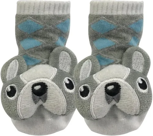 Vista 6 de Bowbear Adorable Baby 6 pares de calcetines antideslizantes para botín