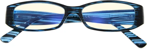 Vista 8 de Gafas de computadora con cristales para mujer, lentes de lectura con filtro de luz azul