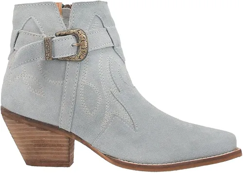 Vista 3 de Dingo Women's Easy Does It Western Booties Snip Toe - Di759-Blue