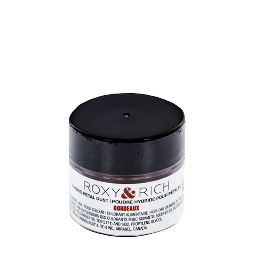 Vista 4 de Roxy & Rich - Polvo híbrido de pétalos en polvo, color alimentario, volumen de 0.3 fl oz, color azul bebé