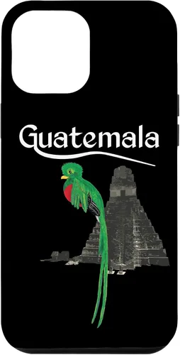 Vista 26 de Guate Quetzal Guatemala Maya Antigua Tikal Coban Volcan Cafe - Carcasa para iPhone 17