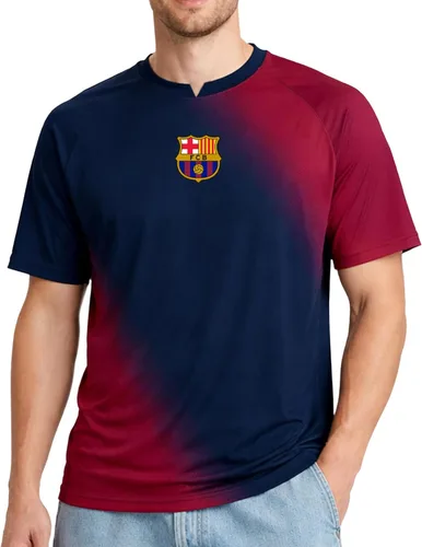 Vista 9 de Icon Sports Officially Licensed FC Barcelona Game Day Shirt - Unisex Adult Barcelona Delantero