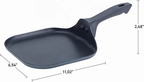 Vista 7 de T-fal B36314 Specialty miniparrilla para queso, antiadherente, utensilios de cocina, 6.5", negro