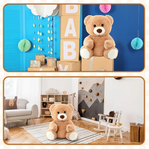 Vista 5 de Jenaai - Oso de peluche grande de 20 pulgadas, suave, grande, para niños, niñas, baby shower, boda, novia, regalo de cumpleaños, decoración