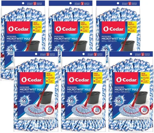 Vista 8 de O-Cedar MicroTwist - Recambio de mopa giratoria