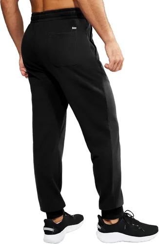 Vista 4 de MIER Men's Cotton Joggers Athletic Sweatpants for Gym Workout Active Lounge Jersey Track Pants with Pockets, Elastic Waist