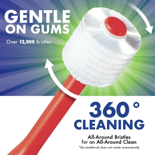 Vista 4 de Baby Buddy 360, cepillo de dientes Paso 2, Total 1, Púrpura