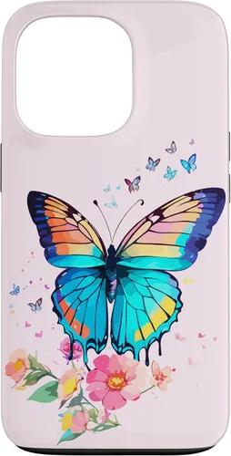 Vista 10 de iPhone 16 Mariposa Hermosa Mariposas Coloridas Amante Entomólogo Caso