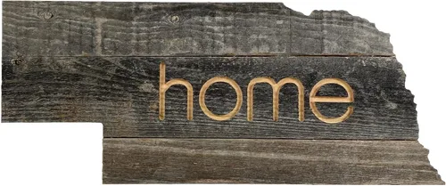 Vista 90 de Letrero de madera rústica de Alabama para casa de campo, decoración del hogar de pared estatal, es un gran regalo temático de AL para recién