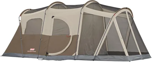 Vista 2 de Coleman WeatherMaster Camping Tent with Screened Porch, Weatherproof Tent with Screen Room, Rainfly & Carry Bag Included, Made Without PFAS Chemicals
