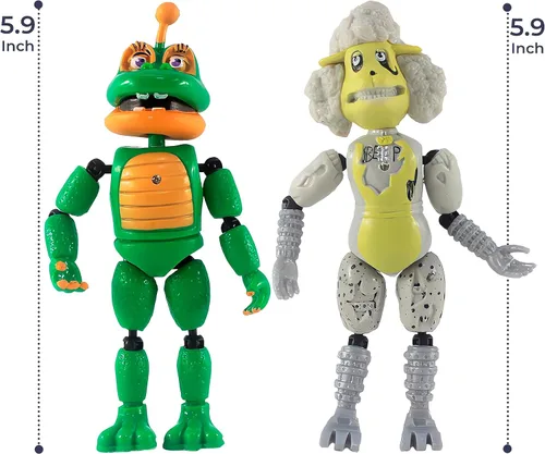 Vista 6 de 8 piezas inspiradas en los juguetes de Game Five Night at Freddys Figura de acción FNAF de Set Candy