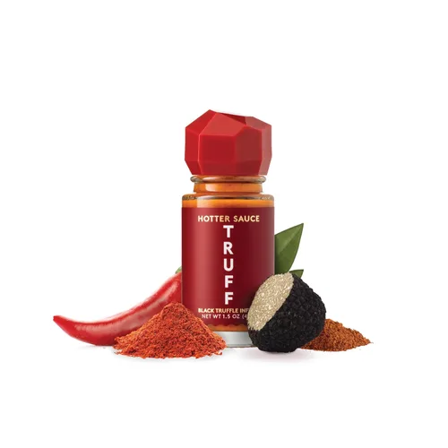 Vista 13 de TRUFF - Salsa picante gourmet con chiles maduros, trufa negra, néctar de agave orgánico, una experiencia de sabor ultra única en una botella de 6
