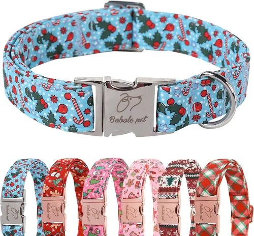 Vista 131 de Collar para perros del 4 de julio, collares patrióticos azules para cachorros y perros pequeños, ligero y ajustable 1776 collares para cachorros
