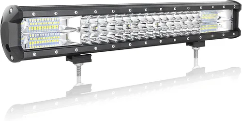 Vista 8 de AUXTINGS 2 unids 4 pulgadas 36 W triple fila 7D lente Spot LED barra de luz LED impermeable trabajo buceo luces para todoterreno Jeep ATV AWD SUV
