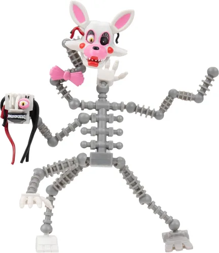 Vista 7 de Jazwares Five Nights at Freddy’s Figura de juguete Bonnie de 5 pulgadas articulada con función de susto luminoso y ojos que brillan en la oscuridad