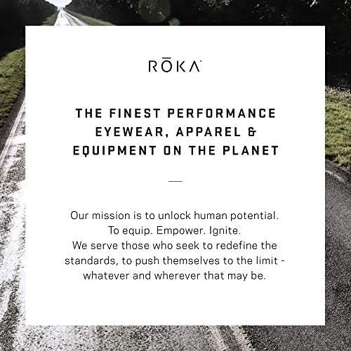 Vista 7 de ROKA Phantom Ti - Gafas de sol unisex de alto rendimiento, polarizadas y no polarizadas