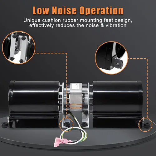 Vista 5 de Criditpid 910-157/P - Kit de ventilador de chimenea para insertos de chimenea Regency y estufa de leña, Hampton HI300, Osburn, chimeneas Valley