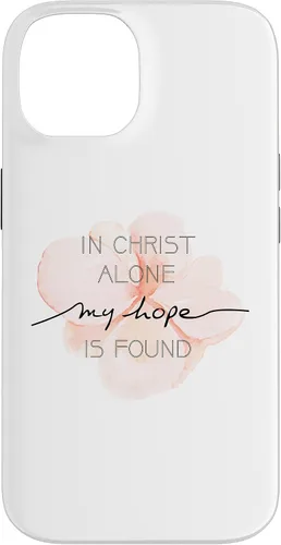 Vista 4 de in Christ Alone My Hope is Found Jesus Christian Phone Case for iPhone 17