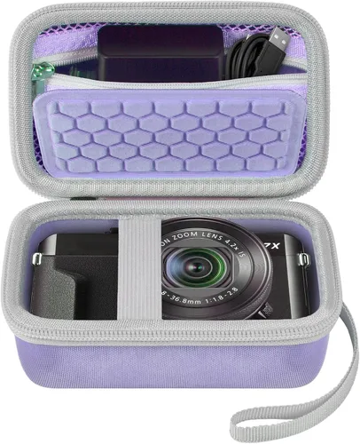 Vista 10 de Comecase Funda de Transporte para Cámara Digital Compatible con CAMKORY/para VAHOIALD/para Canon PowerShot G7X/para Kodak Pixpro/para Sony DSCW800