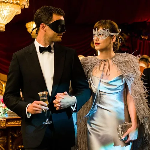 Vista 6 de Máscara negra de Halloween para hombres, máscara de veneciana para fiesta de disfraces de Navidad, fiesta de fantasmas de la ópera, cosplay, Mardi