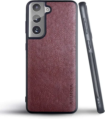Vista 21 de AIORIA Para Samsung Galaxy Note 20 Case, 6.7 pulgadas Premium PU Leather Cover Retro Business Design Funda protectora completa para Samsung Note 20