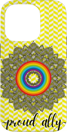 Vista 17 de Proud Ally LGBTQIA Gay Pride Month Celebration Case for iPhone 16