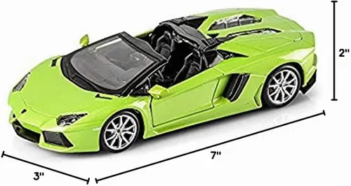 Vista 4 de Maqueta de auto Lamborghini Aventador Die Cast, de Maisto (escala 1:24)
