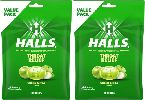 Vista 20 de HALLS Defense - Gotas de vitamina C cítricas surtidas, paquete económico, 80 gotas