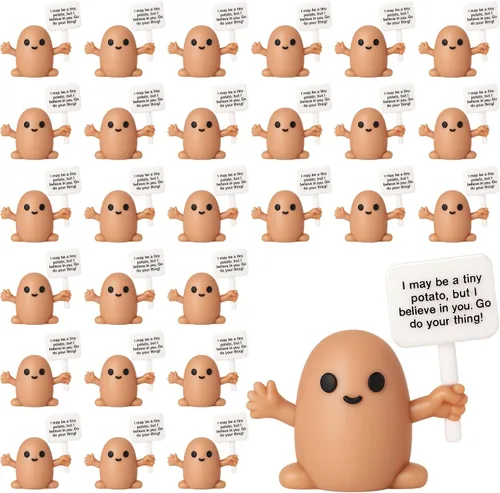 Vista 65 de Gejoy 25 piezas de mini figuras de pato, coloridos regalos motivacionales positivos, decoraciones inspiradoras de animales para graduación
