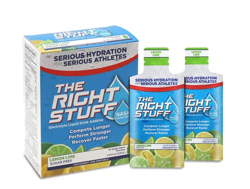 Vista 10 de El aditivo para bebidas electrolíticas de la NASA Berry Blend 10 bolsas Sugar free NASA-developed electrolyte blend - 1,780mg sodium mixes into 16