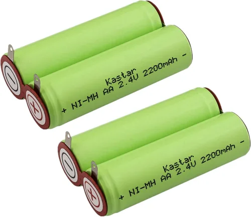 Vista 5 de Kastar Paquete de 1 batería Ni-MH de 2.4 V 2200 mAh de repuesto para baterías interestatales GE 41B020AC02101 GE 41B020AC161019801 ANIC0200, Welch