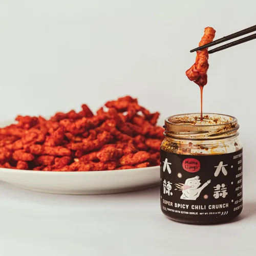Vista 6 de Mama Liang's Aceites de chile extra y súper picantes (paquete de 2) (Chili Duo (uno de cada uno))