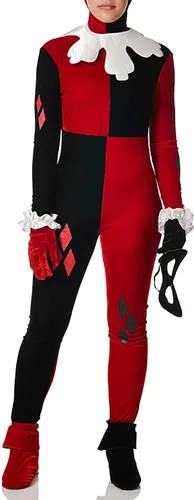Vista 5 de Rubie's - Disfraz de Harley Quinn de la colección DC Heroes and Villains, para mujer