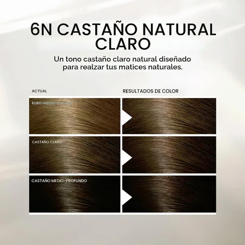 Vista 4 de John Frieda Espuma de precisión color marrón natural claro 6N, paquete de 2 6N Marrón Natural Claro