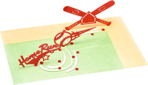 Vista 6 de DecoSet Home Run - Juego de béisbol para tartas, decoración de pasteles para cumpleaños o celebraciones de equipo, bates de béisbol, pelota y fotos