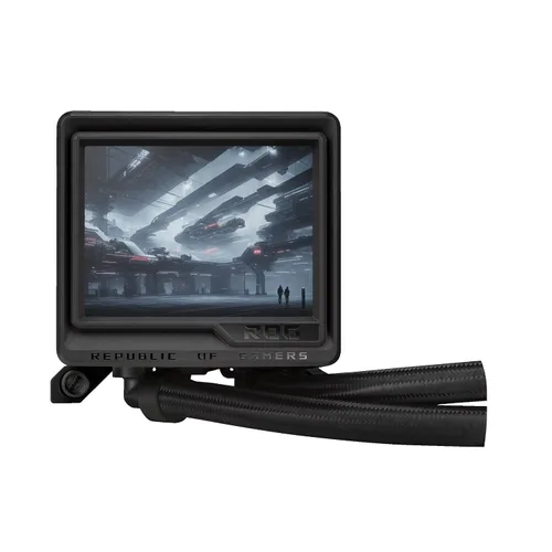 Vista 20 de ASUS ROG RYUJIN III 360 ARGB EXTREME enfriador líquido de CPU AIO todo en uno, AMD Ryzen 9000 e Intel® Core™ Ultra Ready, bomba Asetek Gen8 V2