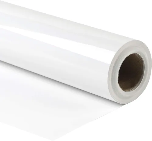 Vista 12 de RUSPEPA Papel de regalo metálico negro, papel de color sólido, perfecto para bodas, cumpleaños, Navidad, baby shower, 17 pulgadas x 32.8 pies