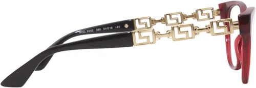 Vista 3 de Gafas graduadas Versace VE 3292 388 Bordeaux Transparente