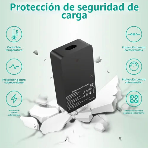Vista 4 de 65W Surface Pro Cargador para Surface Pro 7 8 Microsoft Laptop 3 4 Compatible with Surface Pro 7+ 9 6 10 11 5 4 3 X, Laptop 3 4 5 2 7, Go 2 3 4