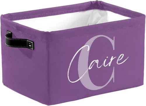 Vista 35 de Cesta de regalo personalizada con nombre, caja de juguetes de almacenamiento personalizada para niños, organizador de cubos de almacenamiento