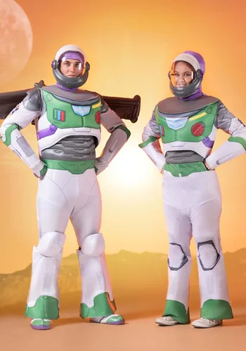 Vista 4 de Disguise Disfraz de Buzz Lightyear prémium para adultos