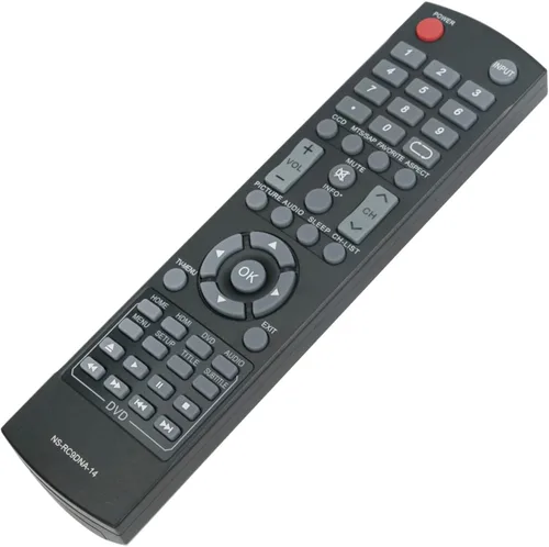 Vista 3 de ALLIMITY NS-RC9DNA-14 - Control remoto reemplazado para Insignia LED TV DVD NS-20ED310NA15 NS-24DD220NA16 NS-24ED310NA14 NS-24ED310NA15