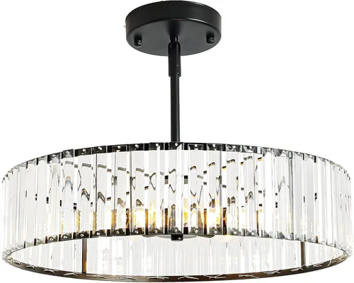 Vista 9 de Candelabro pequeño de cristal dorado, lámpara moderna de 3 luces para comedor sobre la mesa, accesorio de iluminación redondo para pasillo